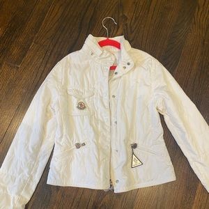 White kids moncler jacket